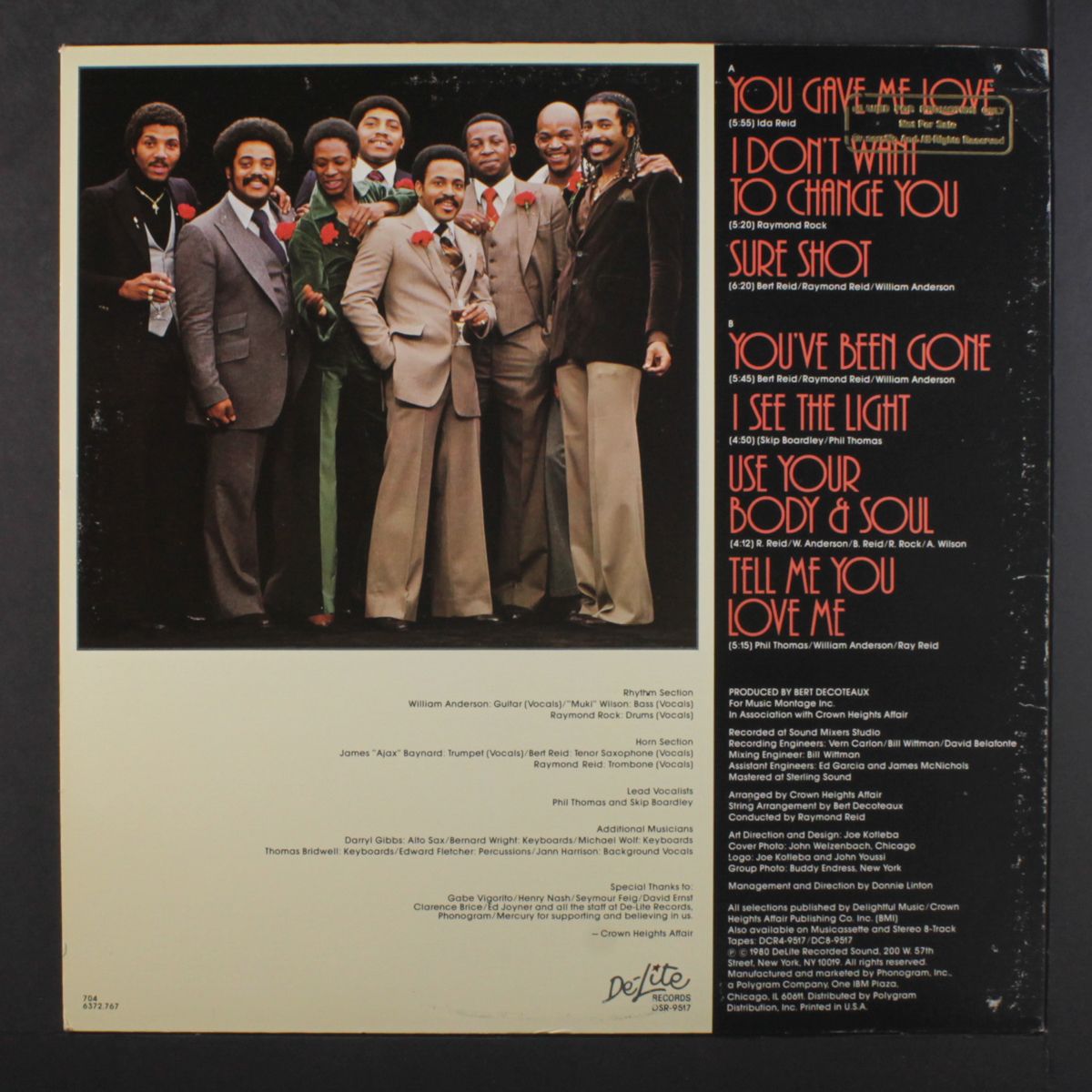 sure shot by CROWN HEIGHTS AFFAIR