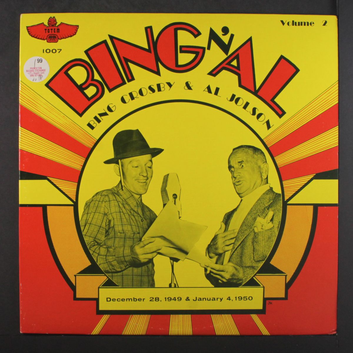 bing & al, vol. 2: dec. 28, 1949 & jan. 4, 1950 by BING CROSBY & AL JOLSON