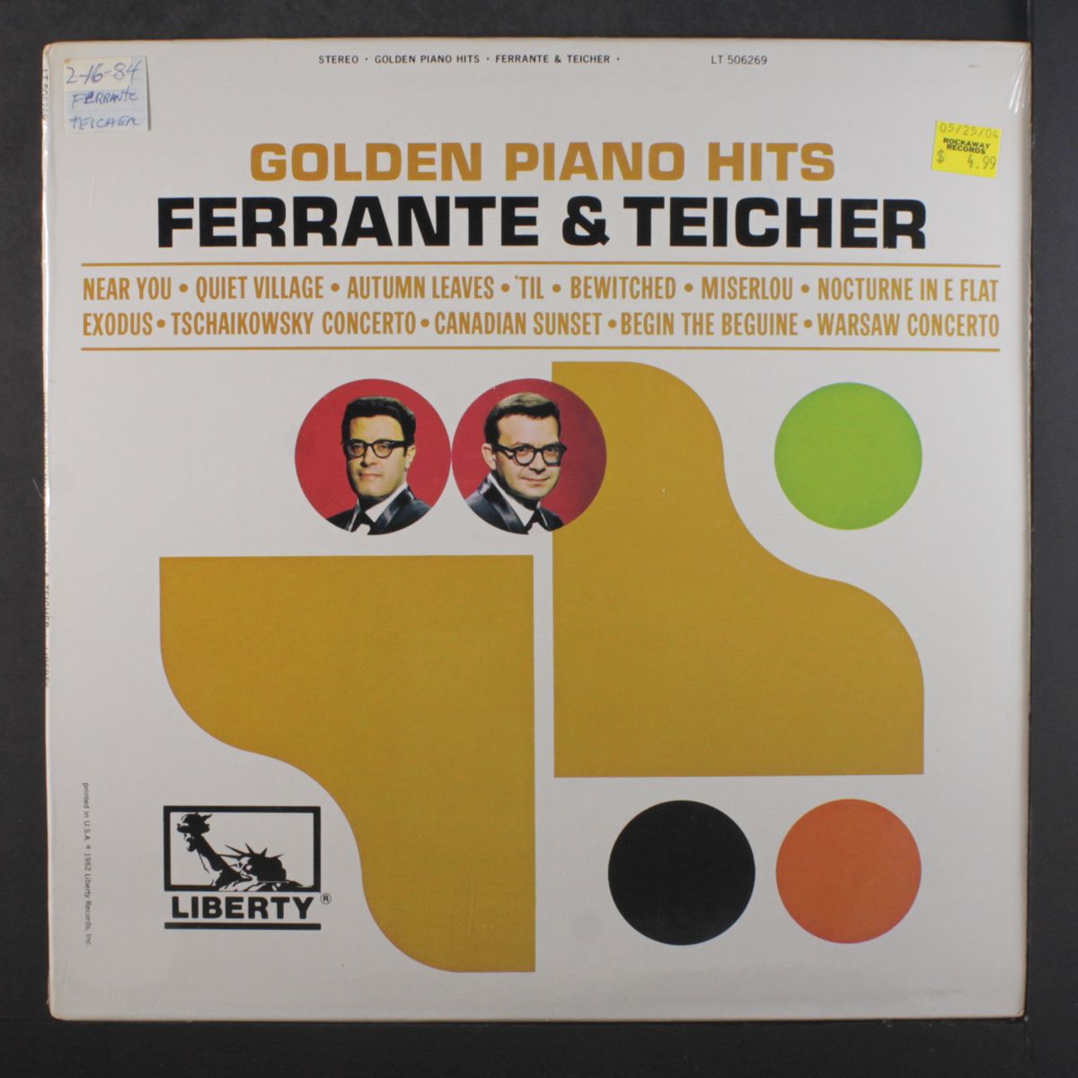 golden piano hits by FERRANTE & TEICHER