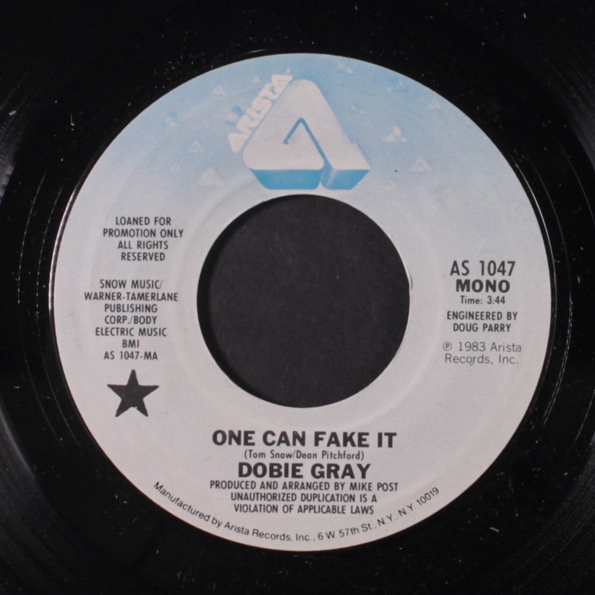 one can fake it / mono by DOBIE GRAY