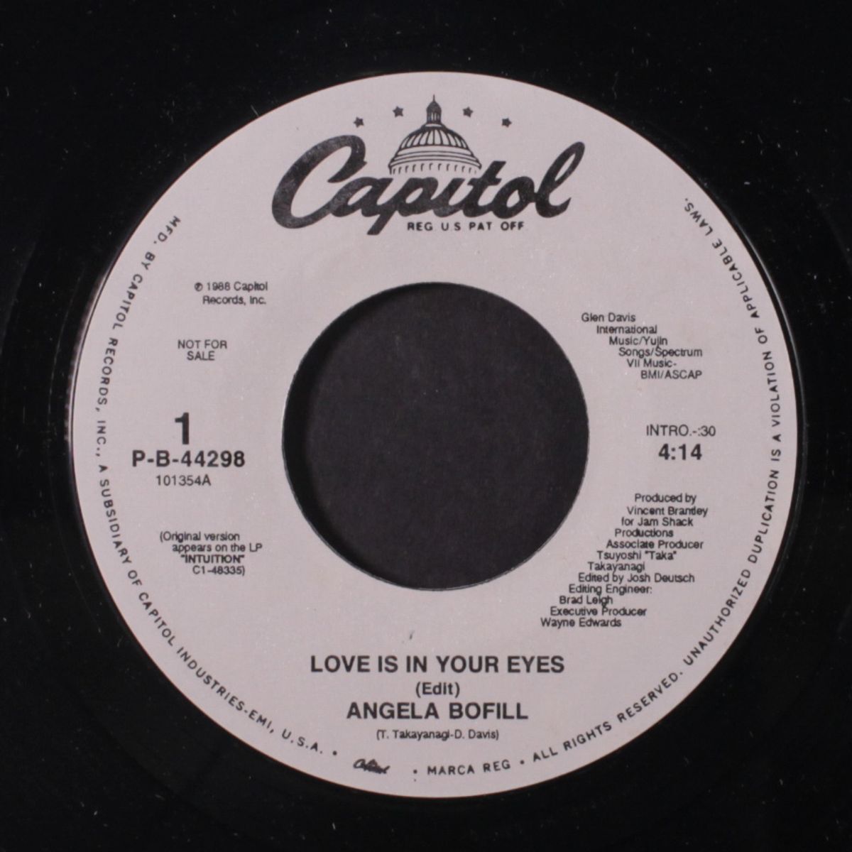 love is in your eyes / same by ANGELA BOFILL