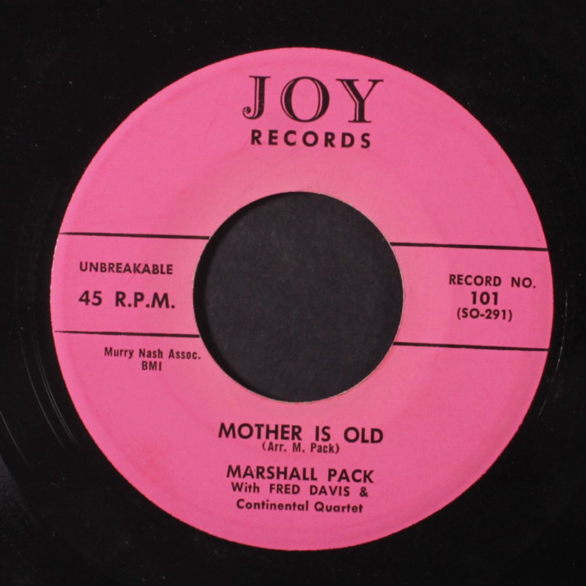 mother is old / searching for you by MARSHALL PACK