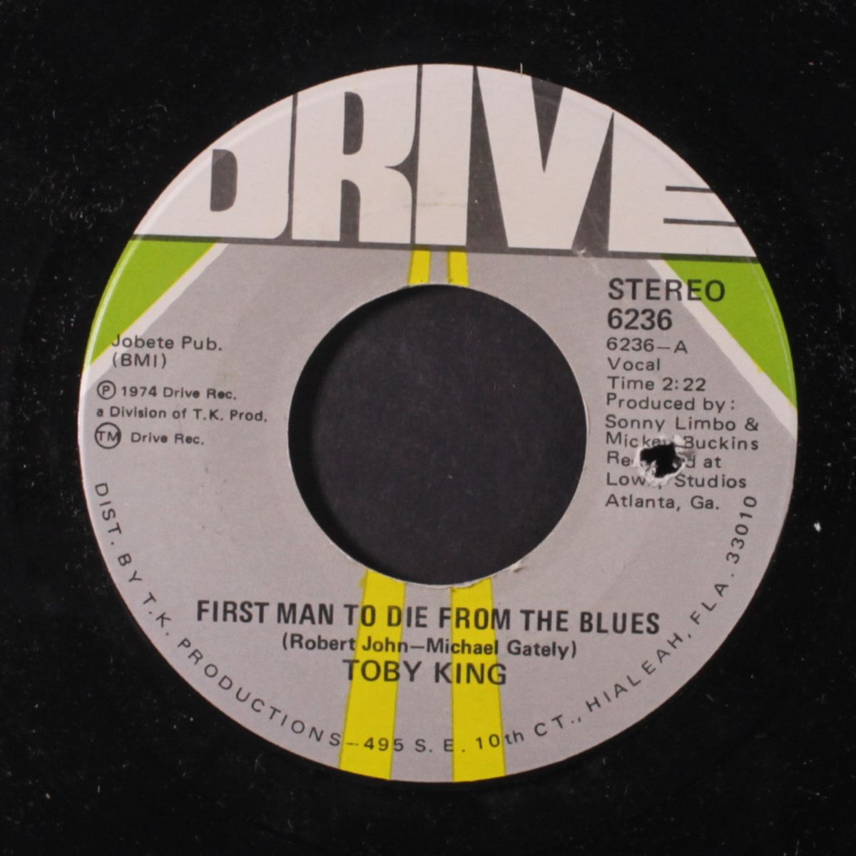 first man to die from the blues / country bump by TOBY KING