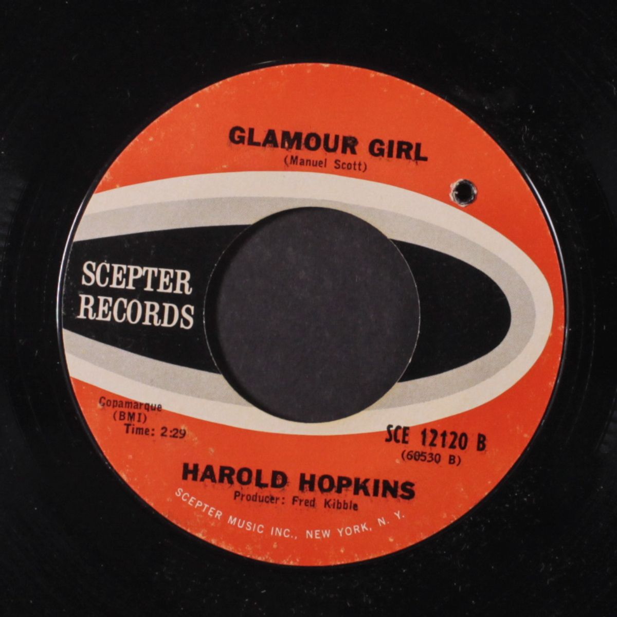 glamour girl / ooh baby by HAROLD HOPKINS