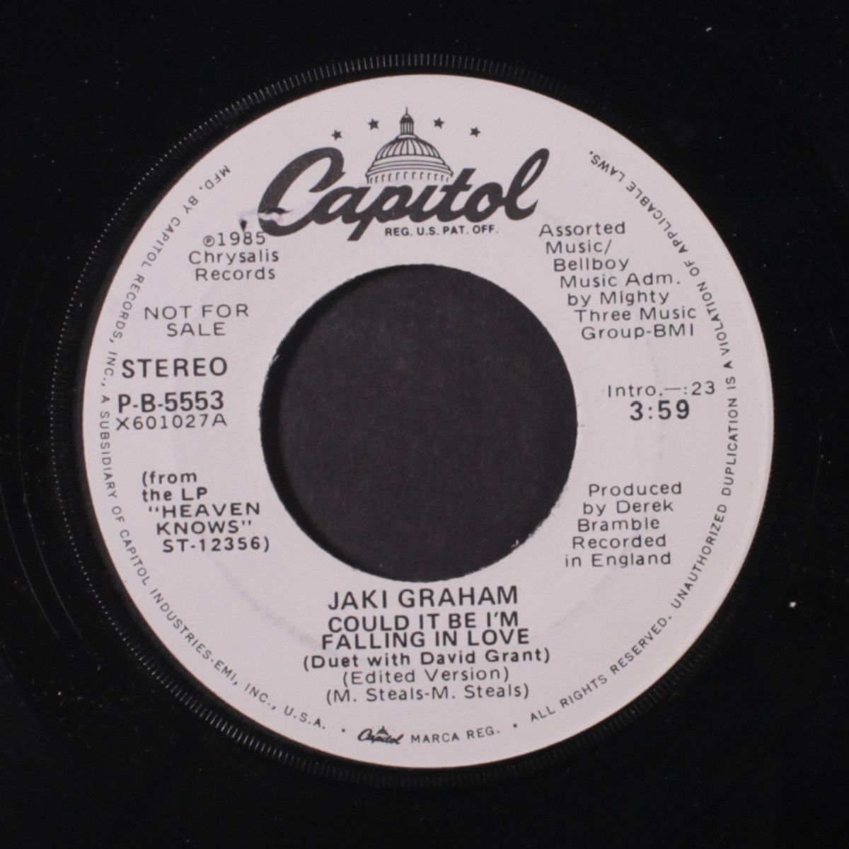 could it be i'm falling in love / same by JAKI GRAHAM