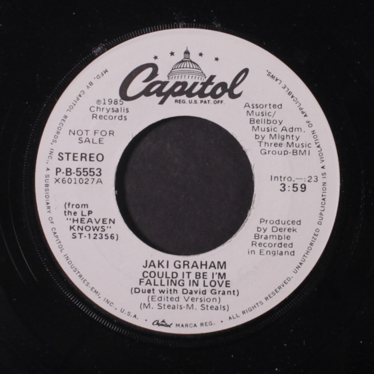 could it be i'm falling in love / same by JAKI GRAHAM