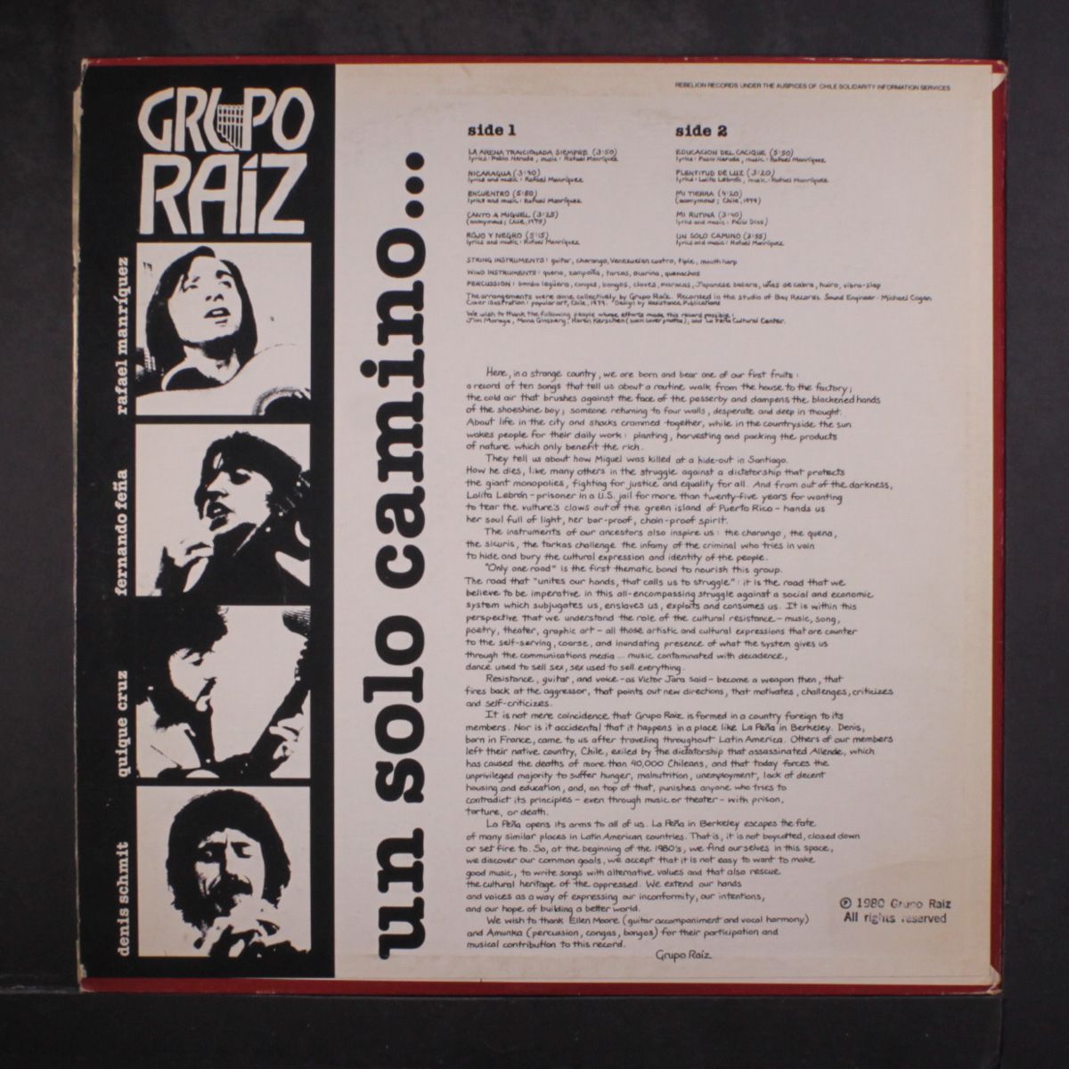 un solo camino by GRUPO RAIZ