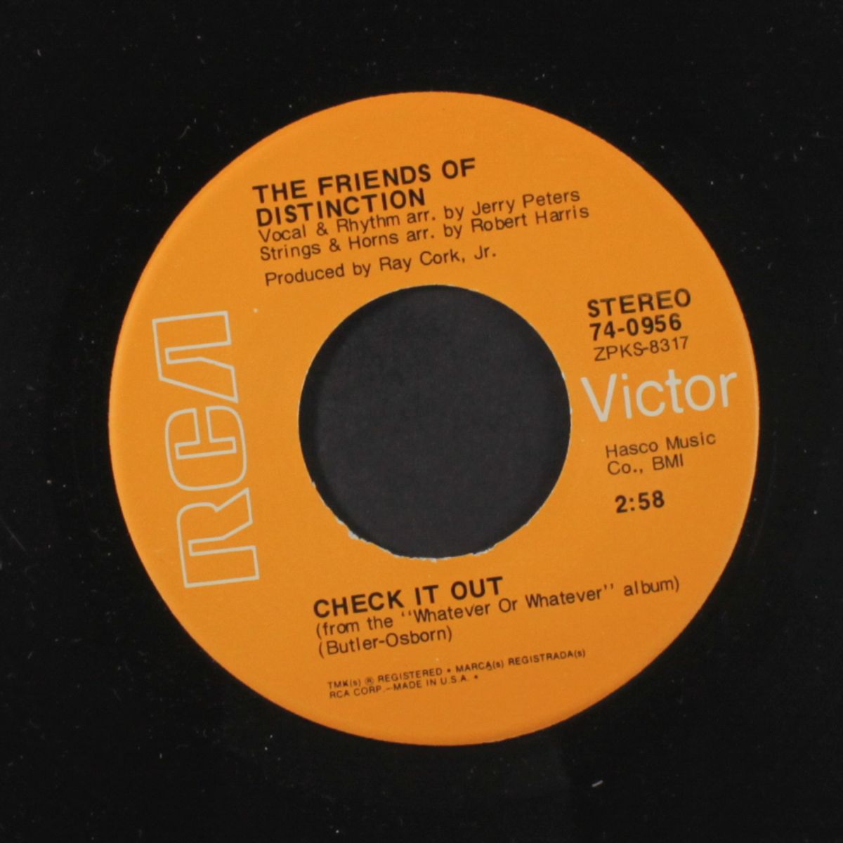 check it out / love can make it easier by FRIENDS OF DISTINCTION