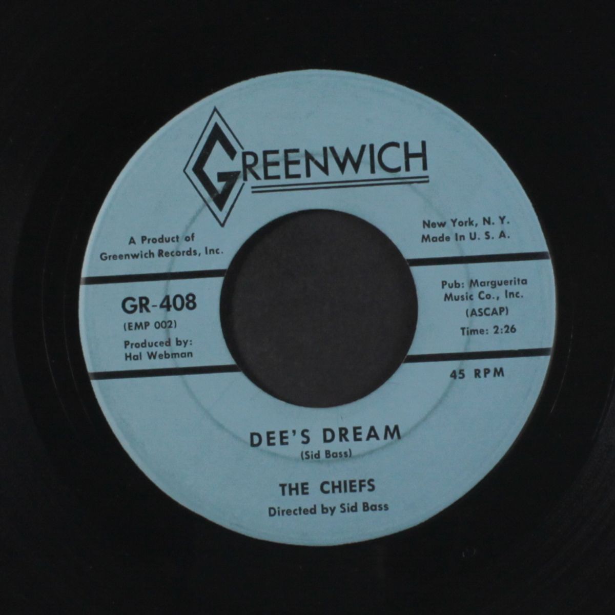 apache! / dee's dream by CHIEFS