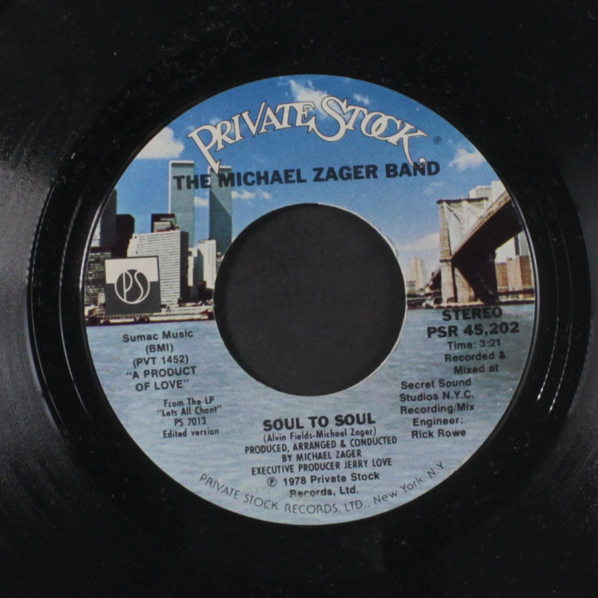 soul to soul / freak by MICHAEL ZAGER BAND