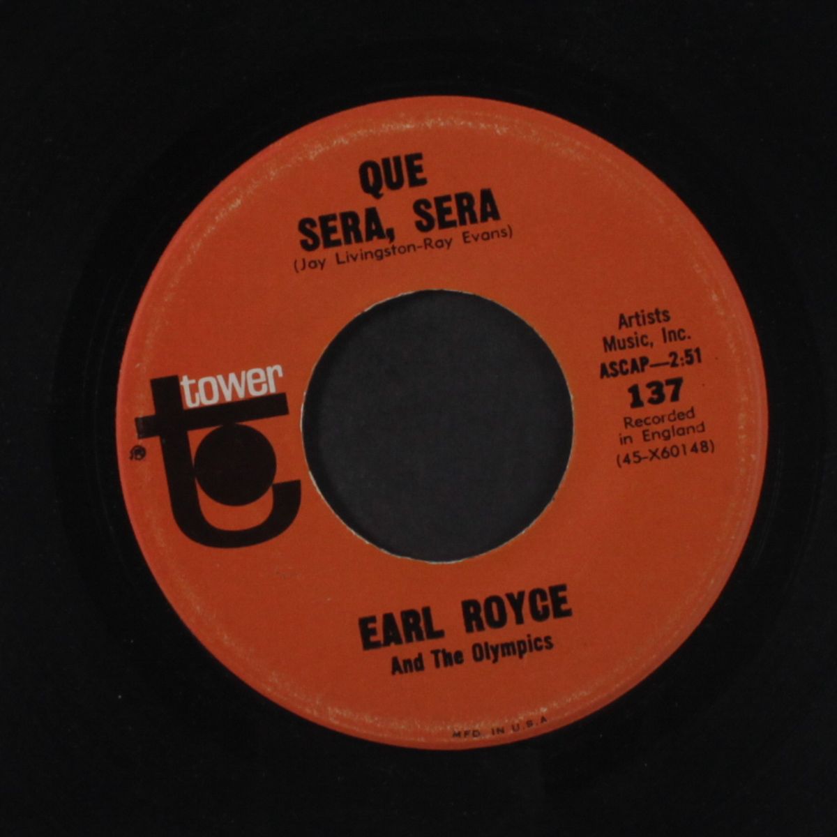 i really do / que sera, sera by EARL ROYCE & OLYMPICS