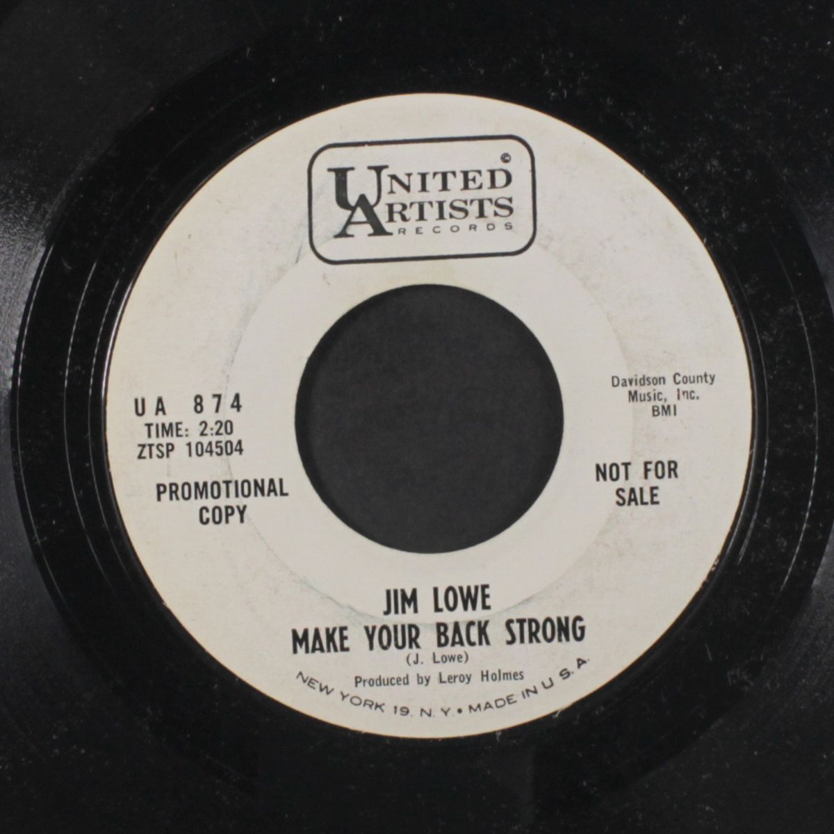mr. moses / make your back strong by JIM LOWE