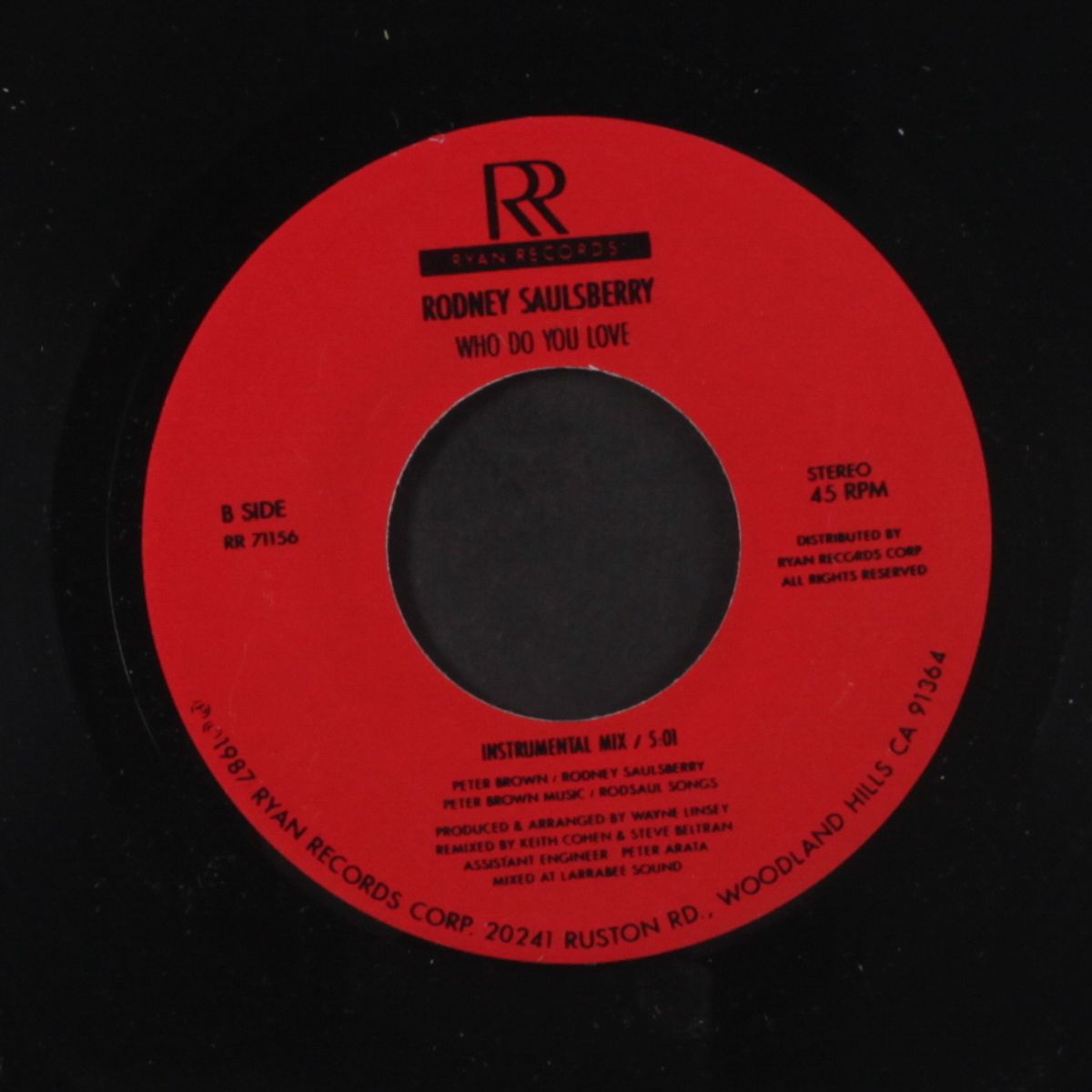 who do you love / instro by RODNEY SAULSBERRY