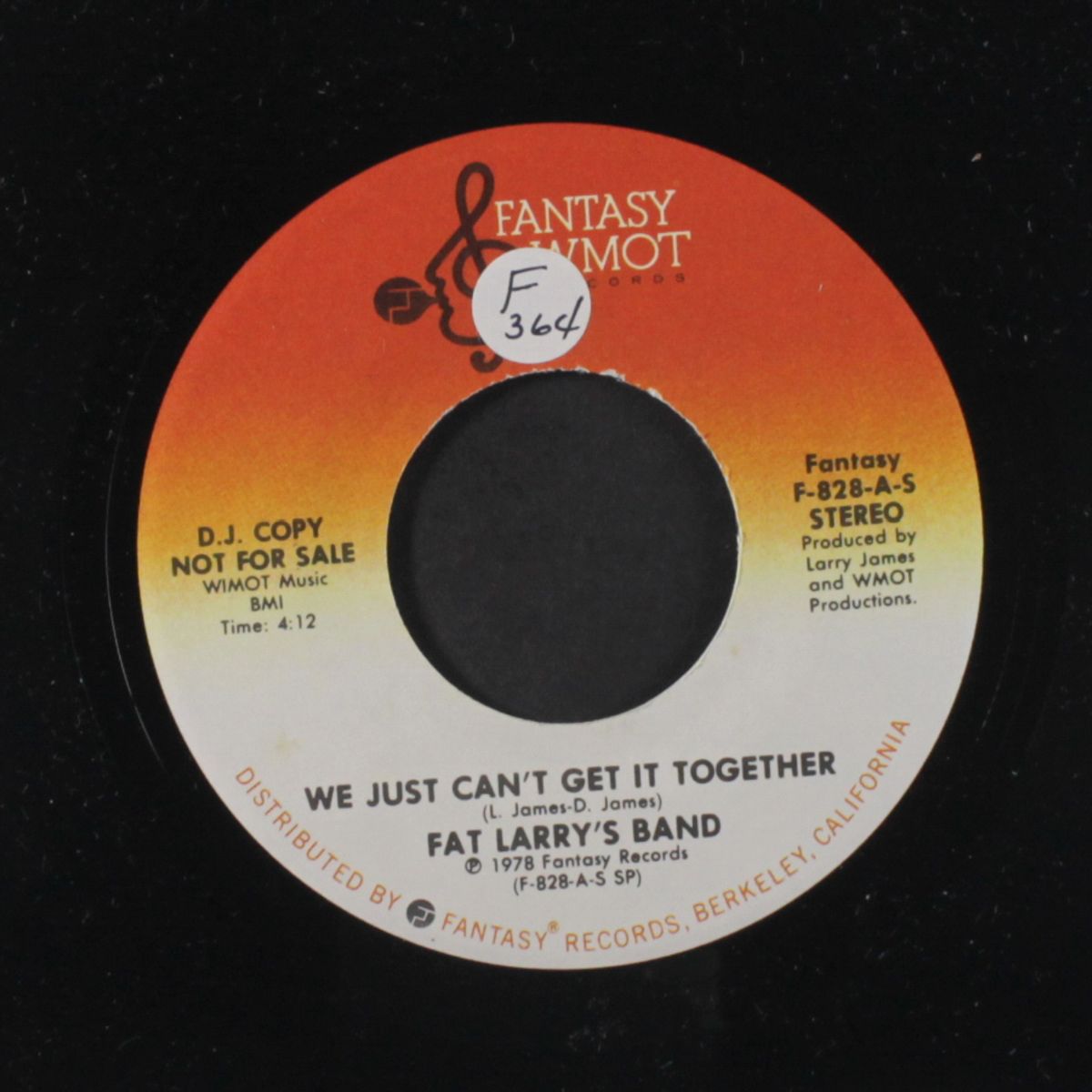 we just can't get it together / mono by FAT LARRY'S BAND