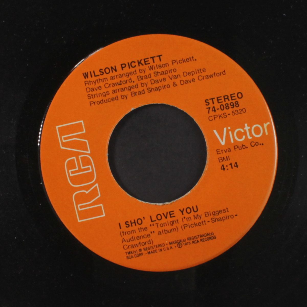 mr. magic man / i sho' love you by WILSON PICKETT