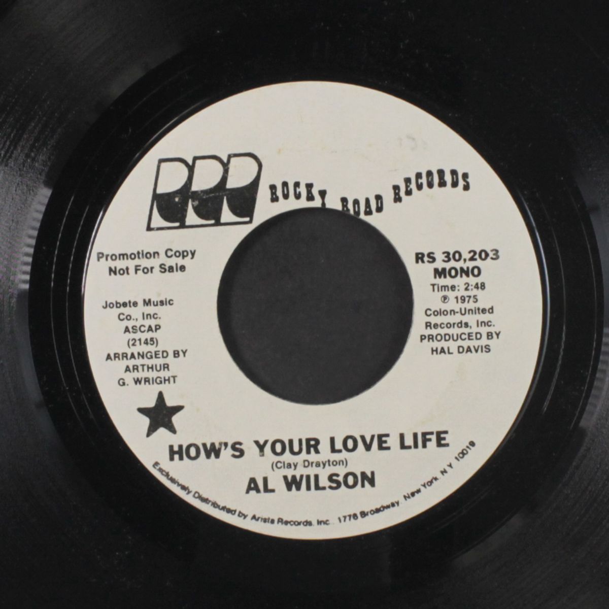 how's your love life / mono by AL WILSON