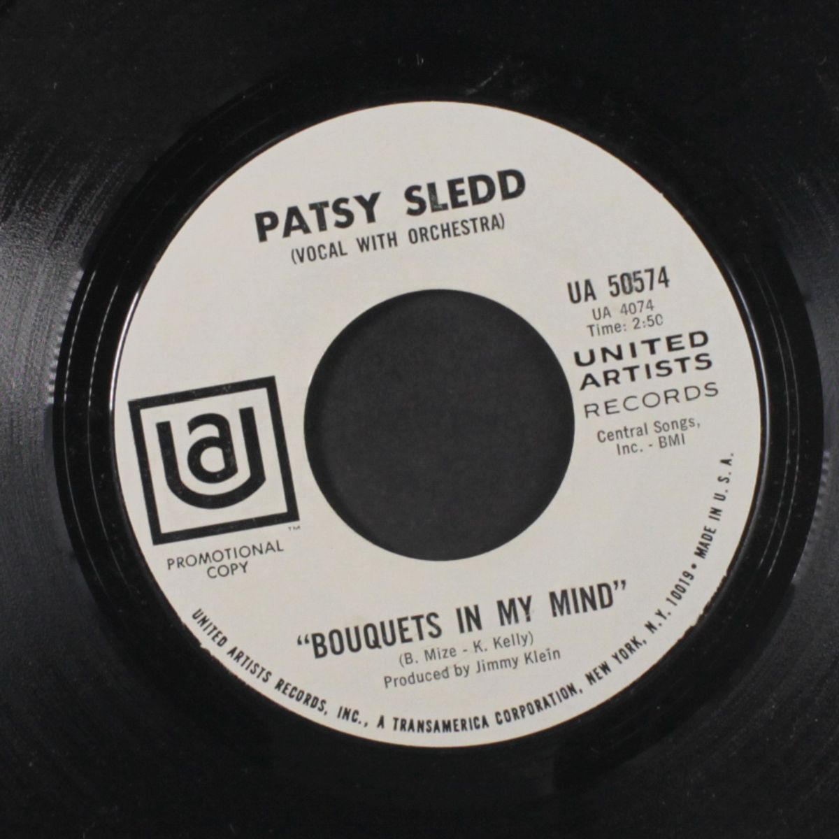 you mean to say / bouquets in my mind by PATSY SLEDD
