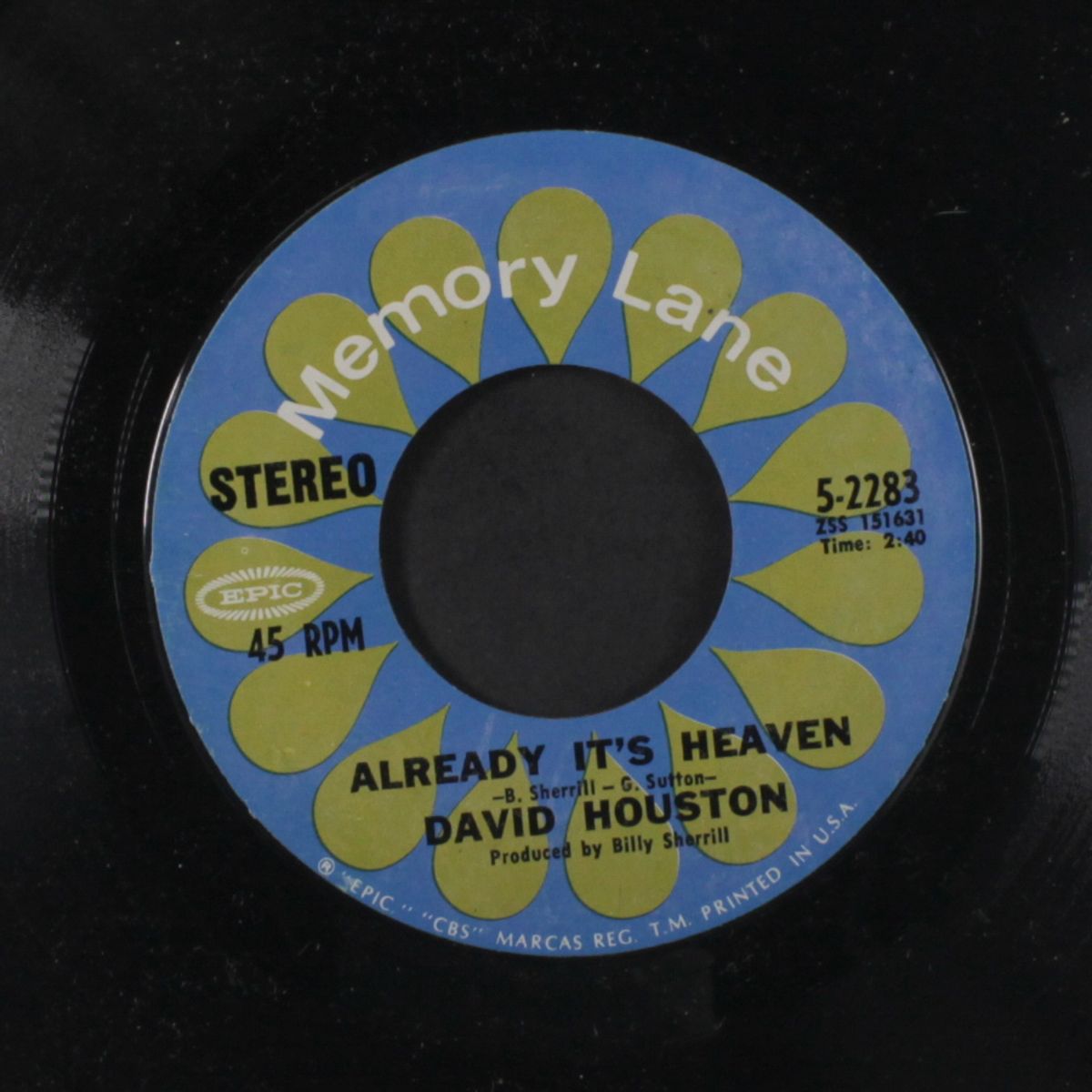 already it's heaven / where love used to live by DAVID HOUSTON
