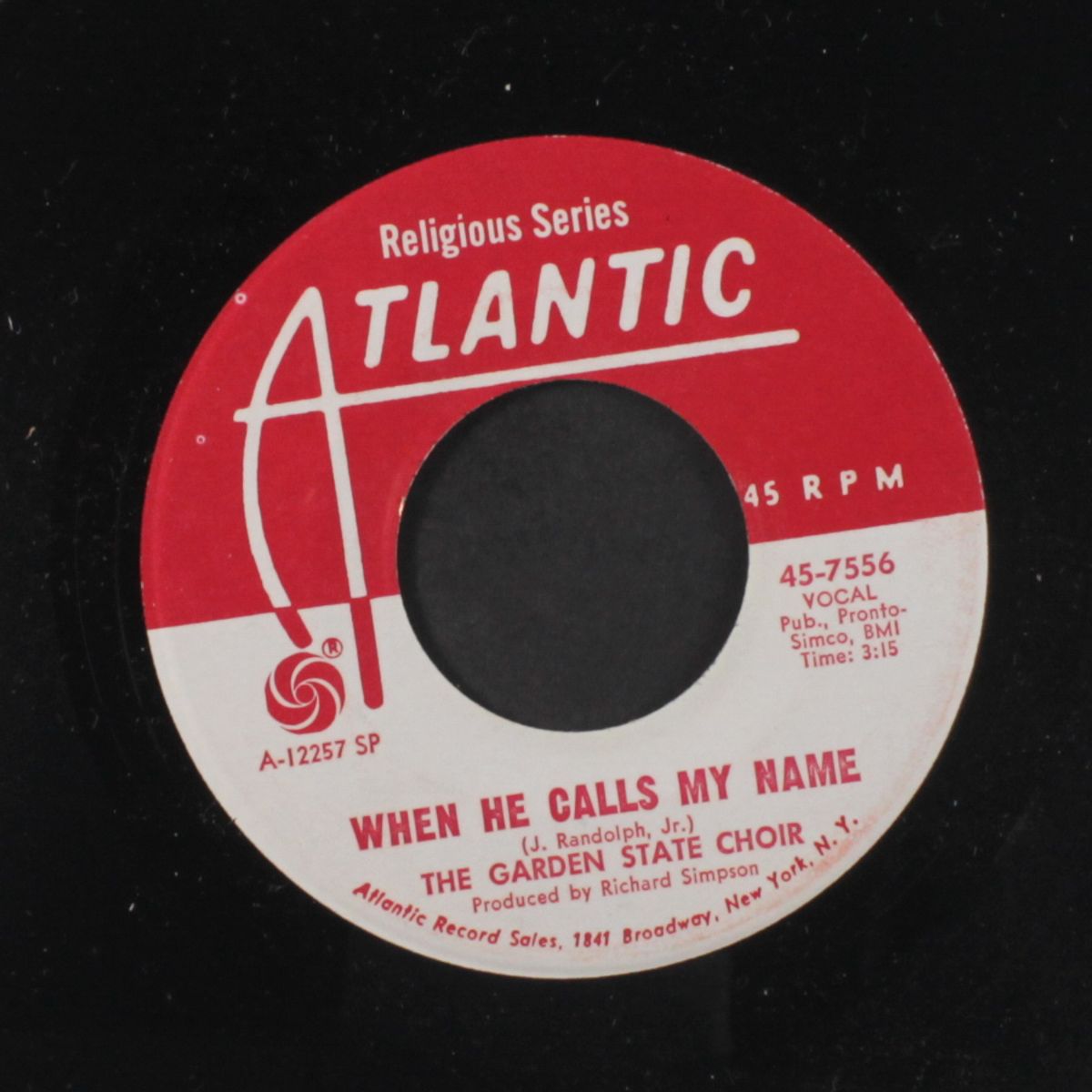 showers of blessing / when he calls my name by GARDEN STATE CHOIR