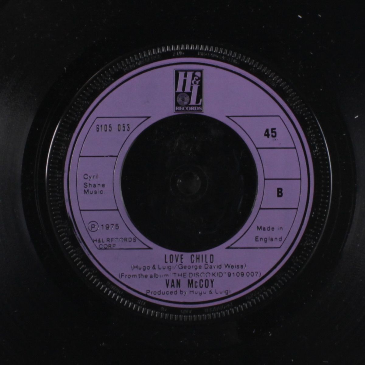 jet setting / love child by VAN MCCOY
