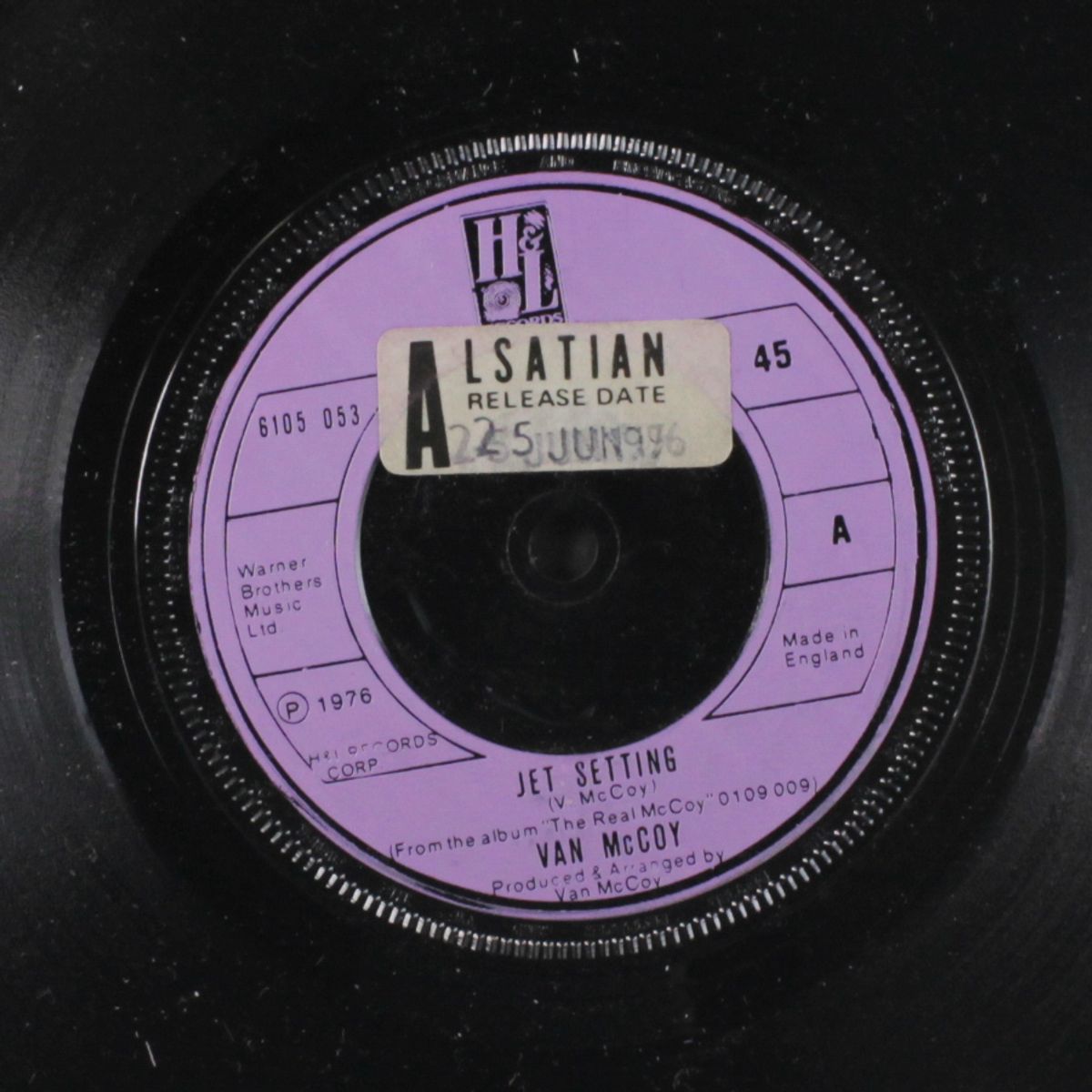 jet setting / love child by VAN MCCOY