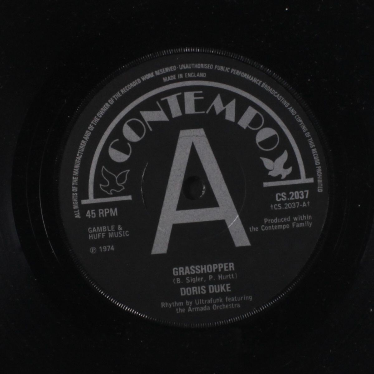 grasshopper / please come back by DORIS DUKE