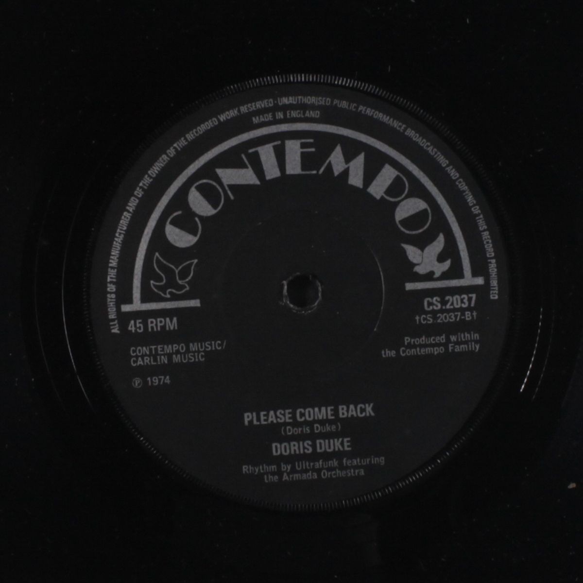 grasshopper / please come back by DORIS DUKE