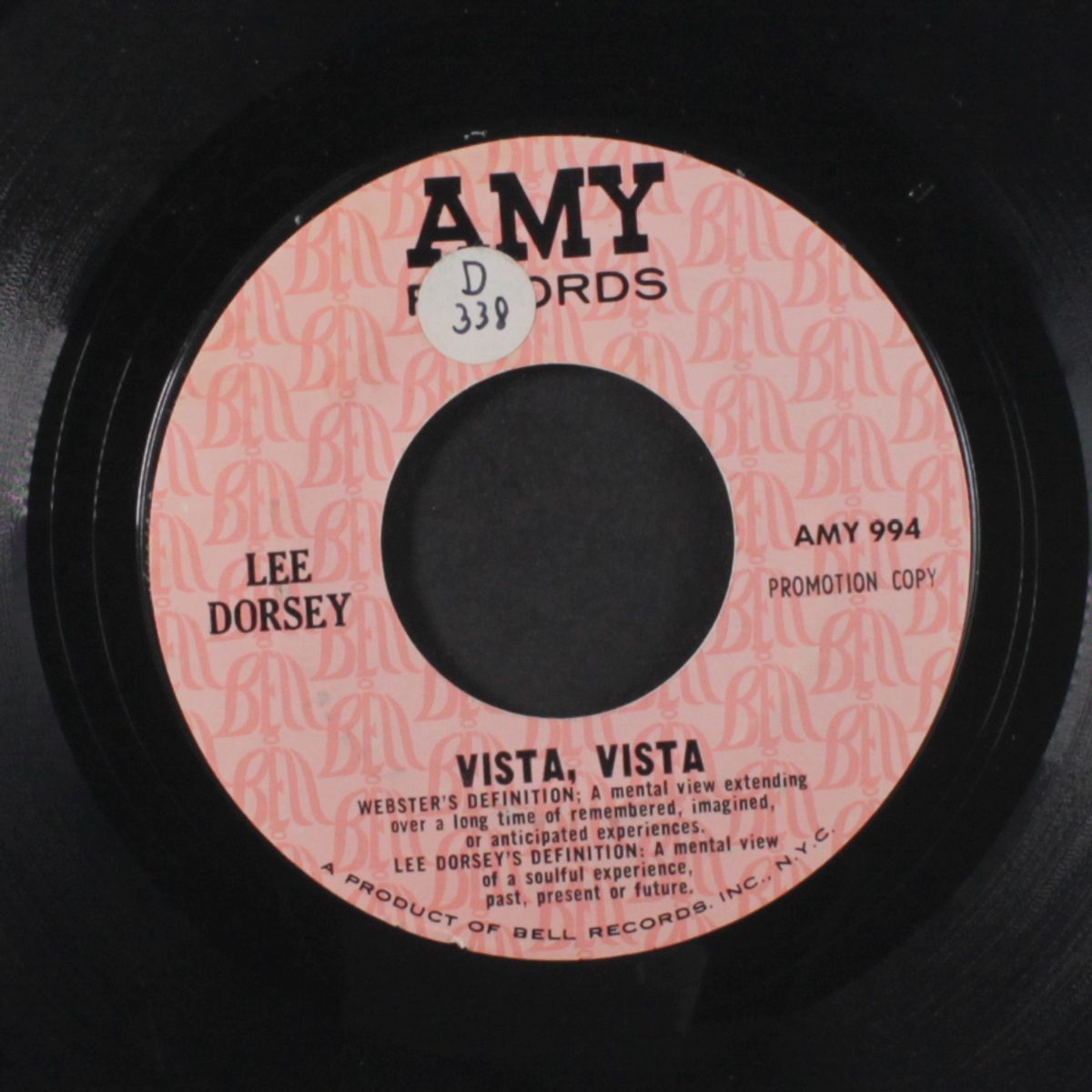 vista, vista / i can't get away by LEE DORSEY