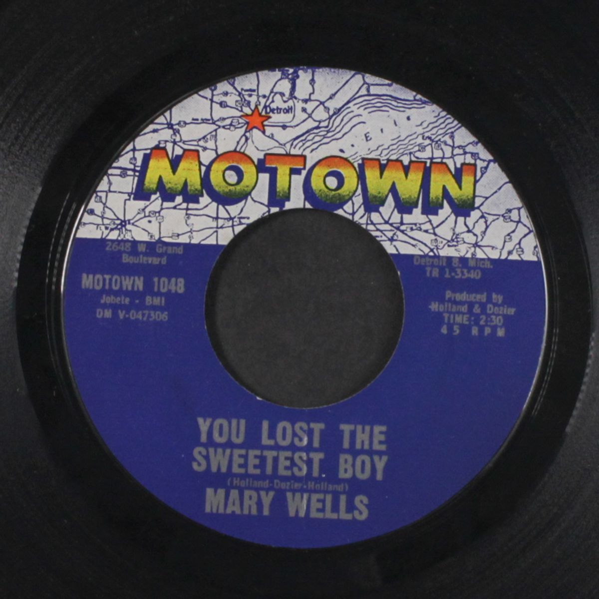 what's easy for two is so hard for one / you lost the sweetest boy by MARY WELLS