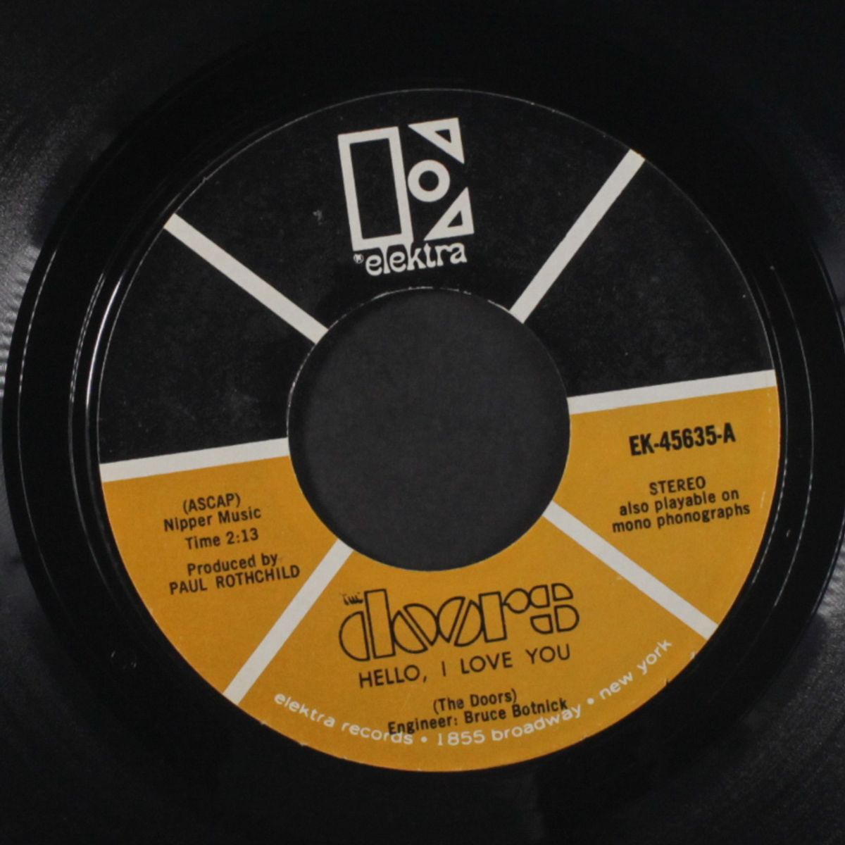 hello, i love you, won't you tell me your name? / love street by DOORS