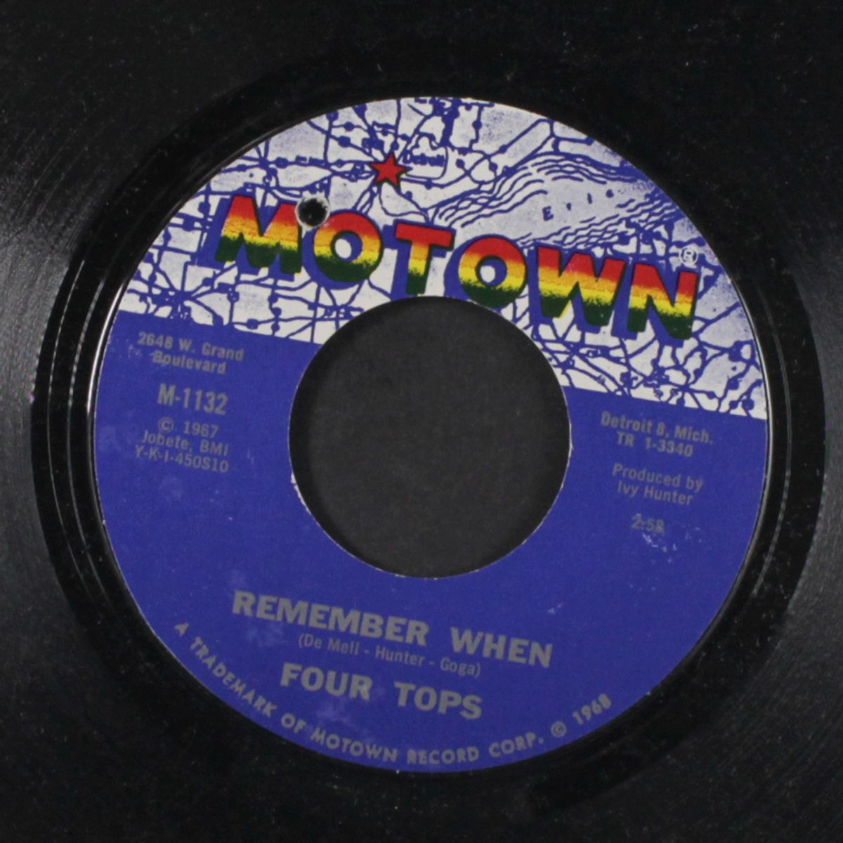 remember when / i'm in a different world by FOUR TOPS