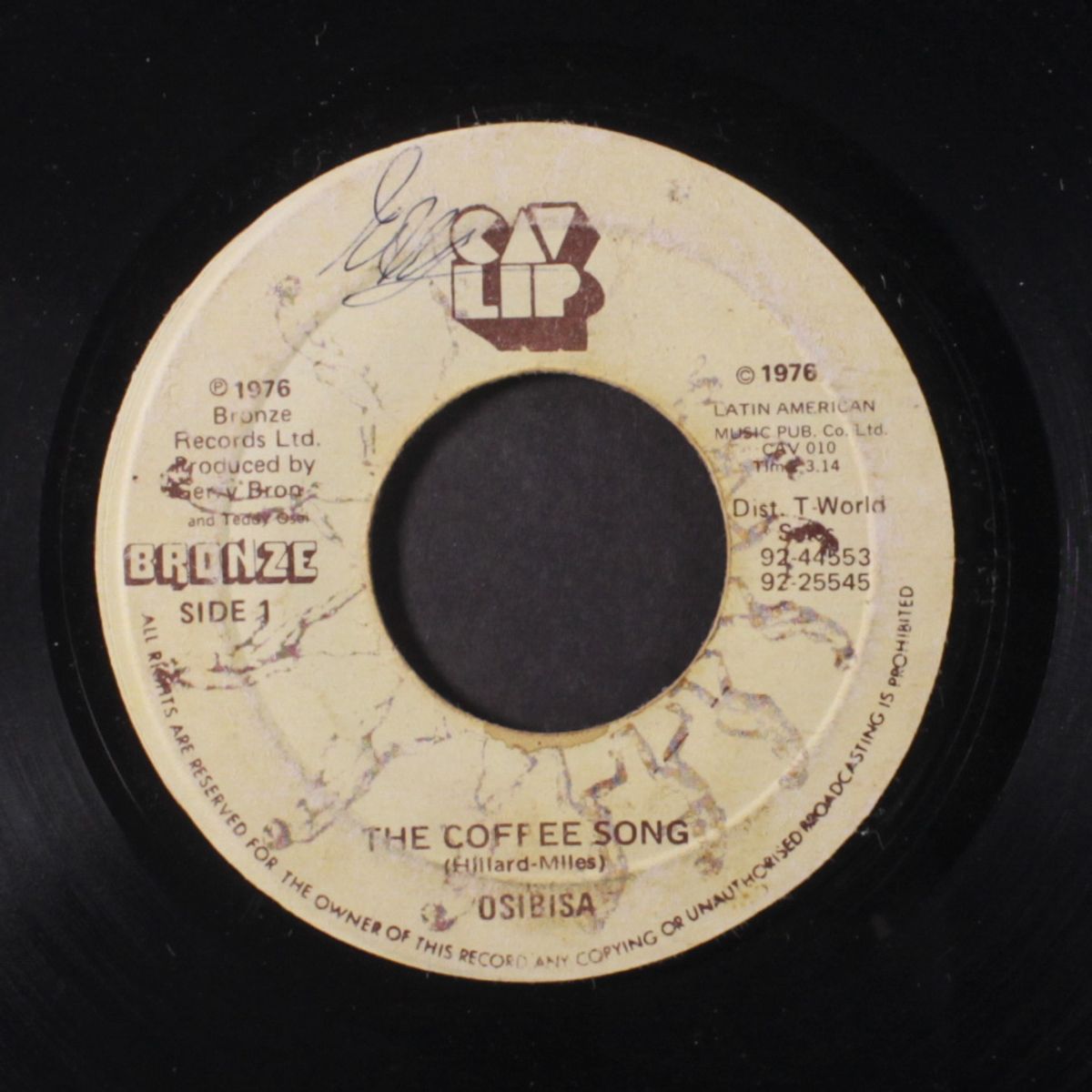 the coffee song by OSIBISA