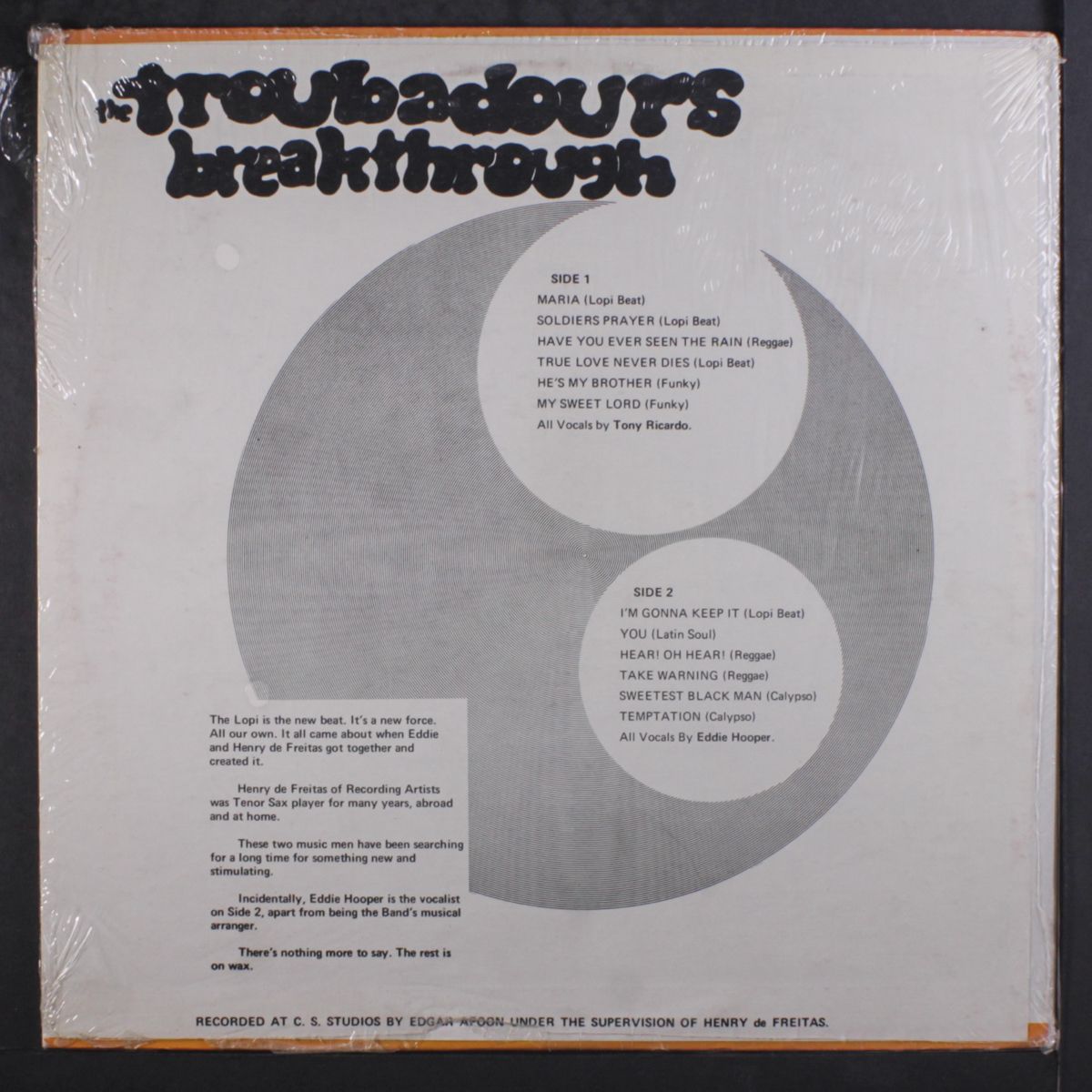 breakthrough by TROUBADORS