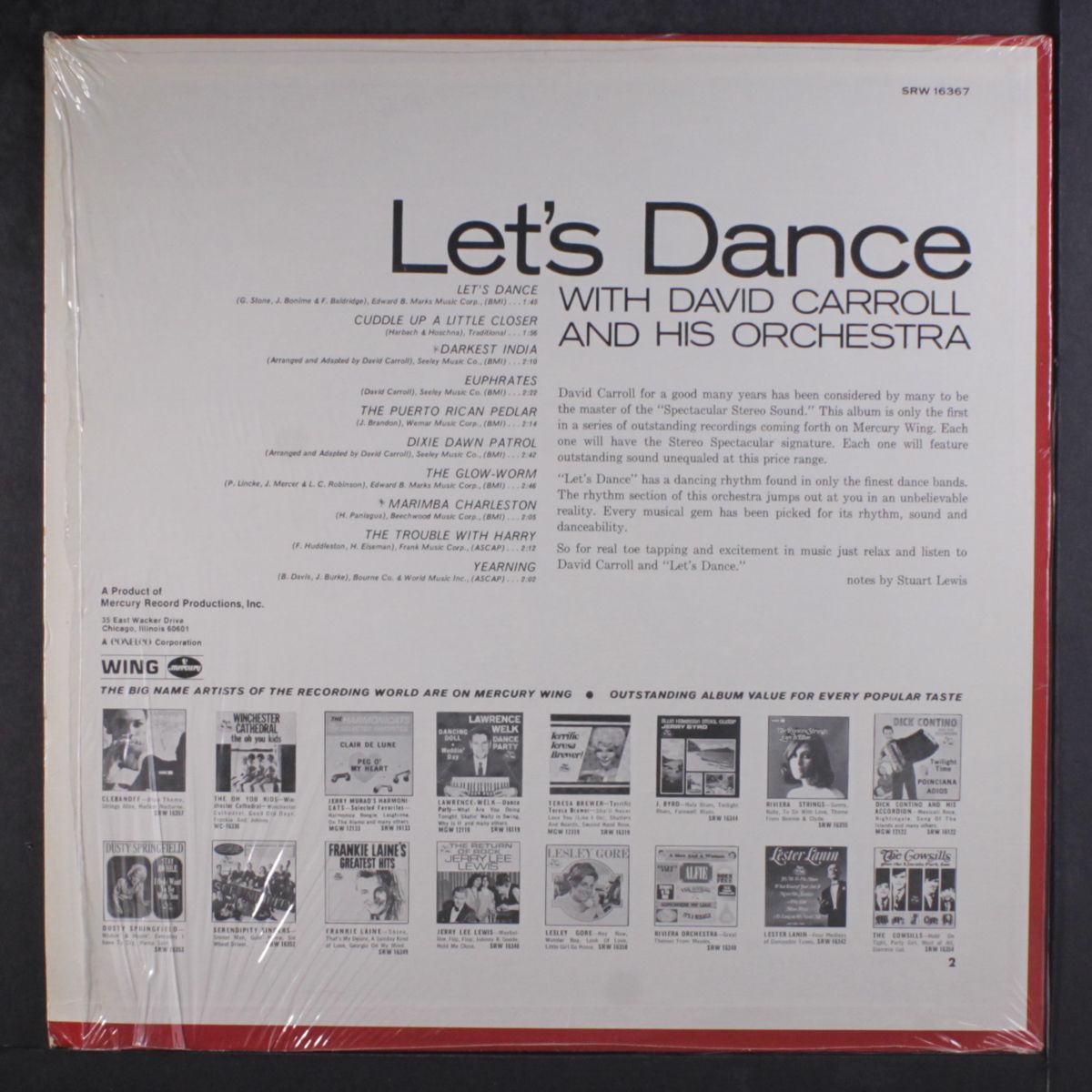 let's dance by DAVID CARROLL