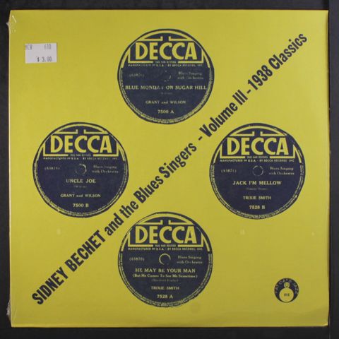 SIDNEY BECHET & BLUES SINGERS
