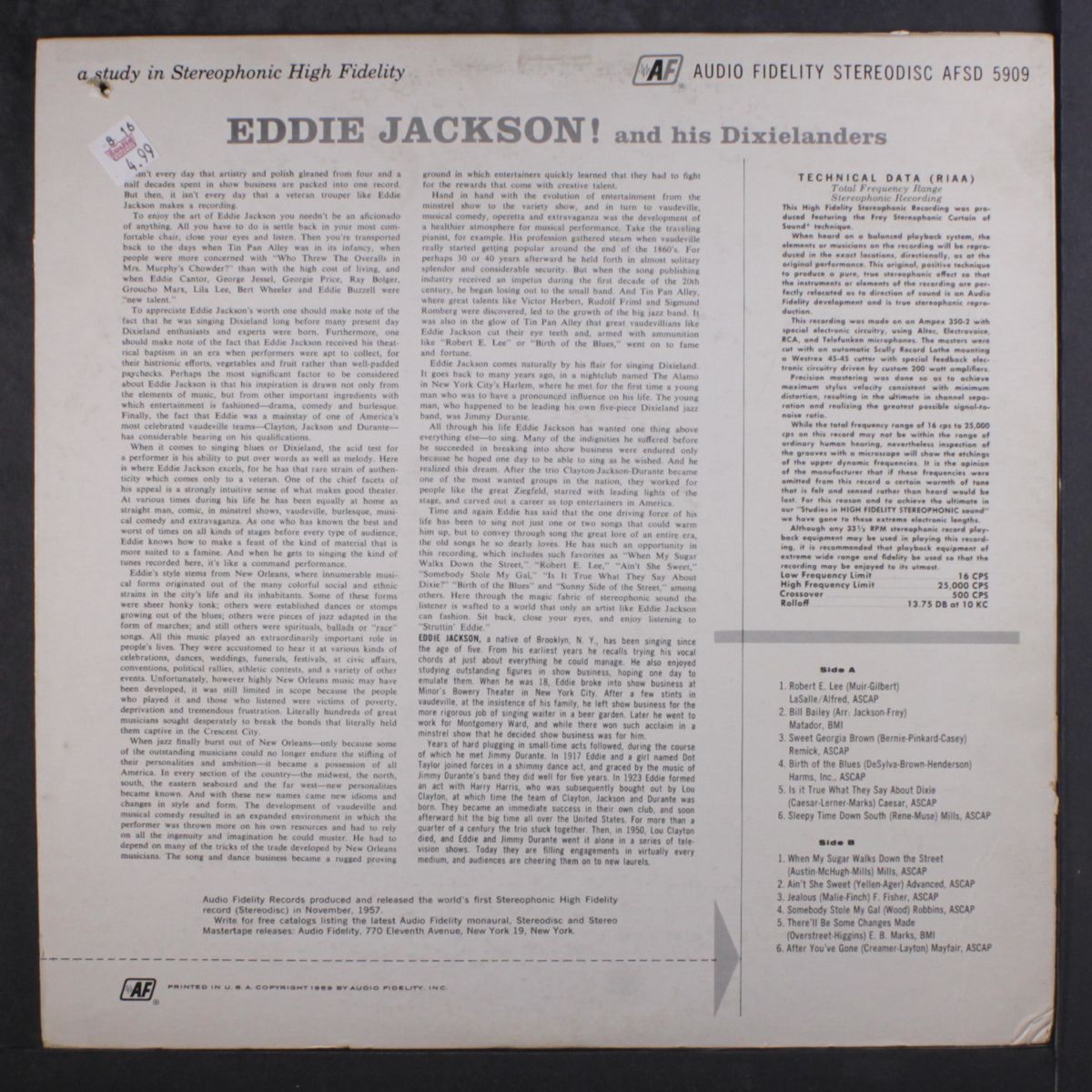 eddie jackson! by JACKSON