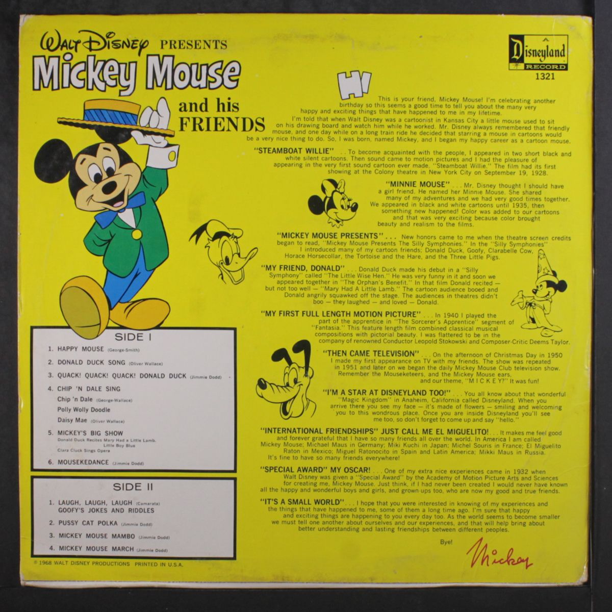 mickey mouse & his friends by WALT DISNEY