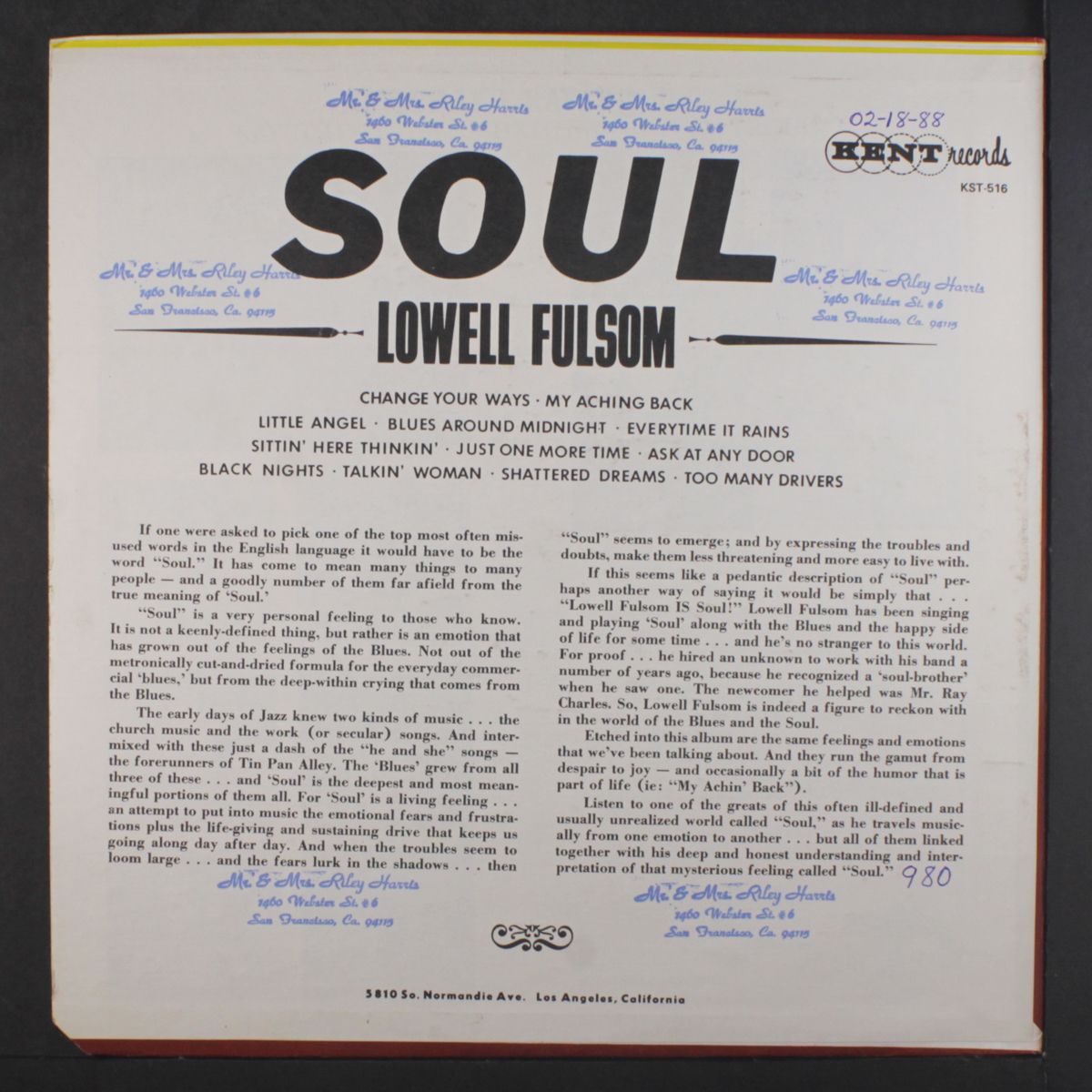 soul by LOWELL FULSOM
