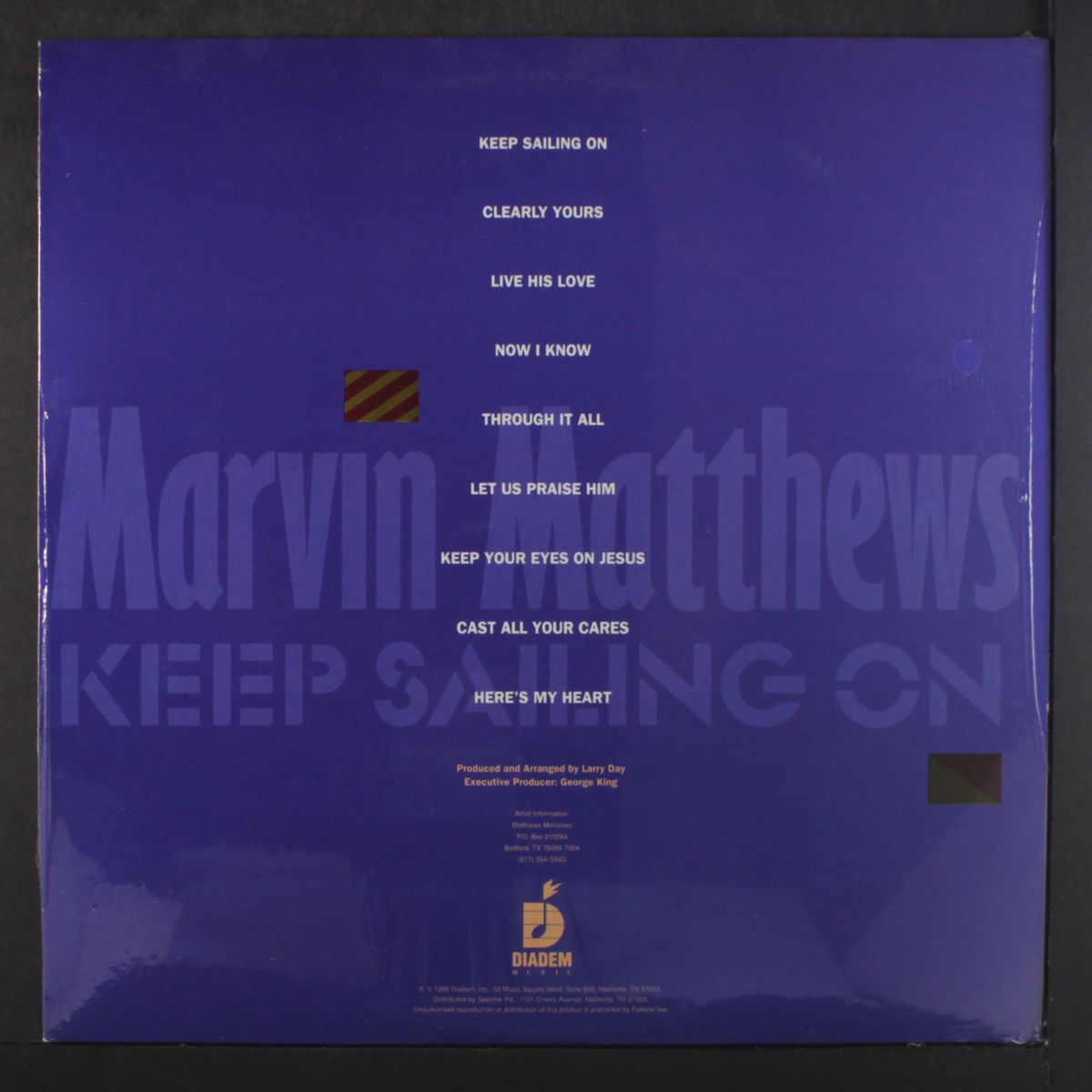 keep sailing on by MARVIN MATTHEWS