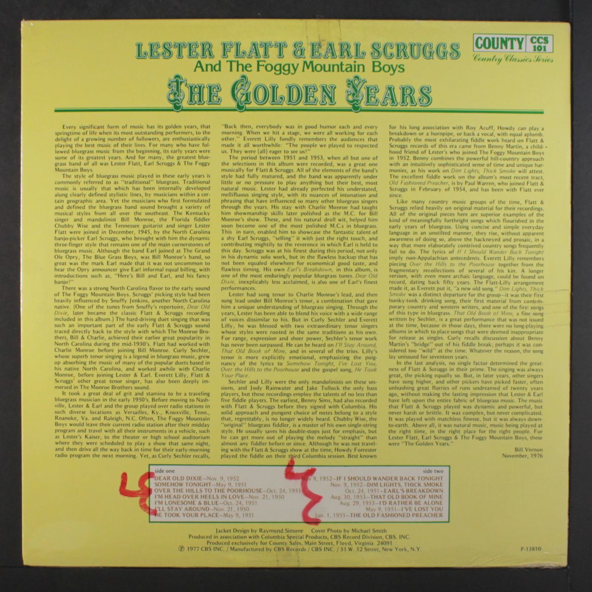 the golden years by FLATT & SCRUGGS