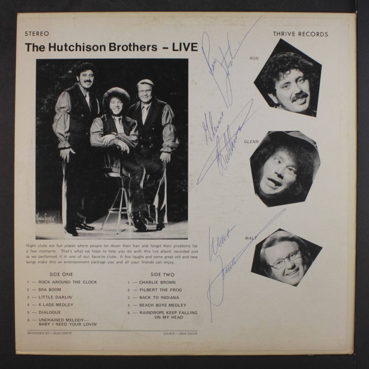 live by HUTCHISON BROS.