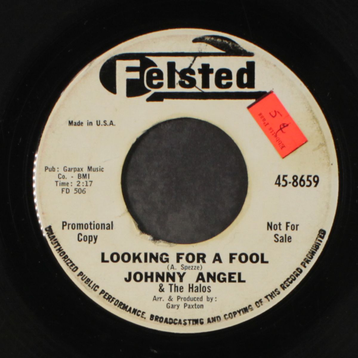 looking for a fool / roller-motion by JOHNNY ANGEL & HALOS