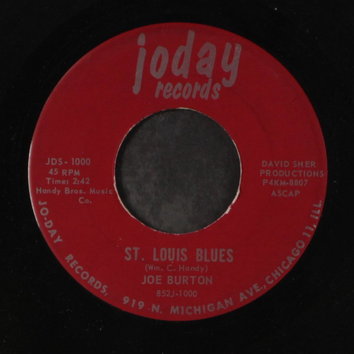 st. louis blues / bourbon street waltz by JOE BURTON
