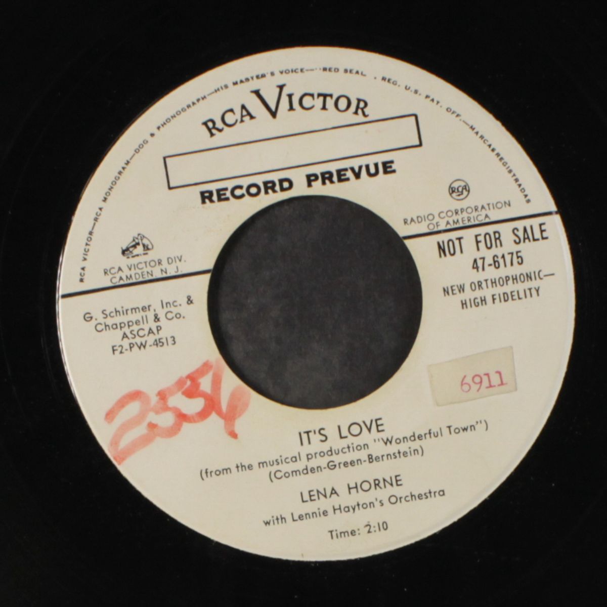 it's love / it's all right with me by LENA HORNE