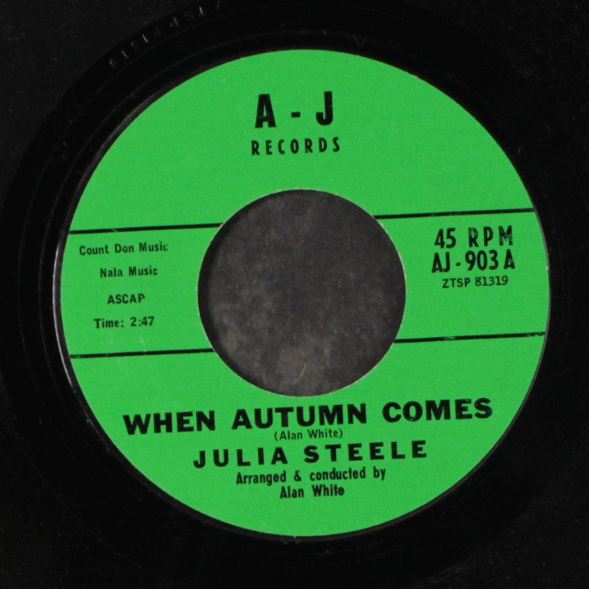 when autumn comes / you've heard it said by JULIA STEELE