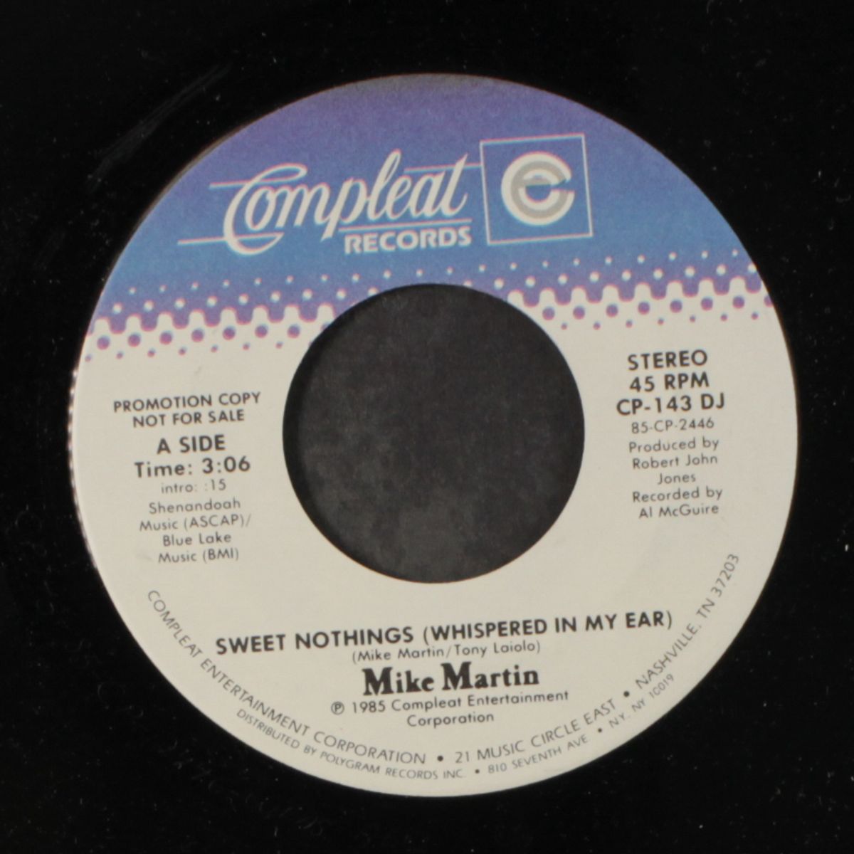 aweet nothings / same by MIKE MARTIN