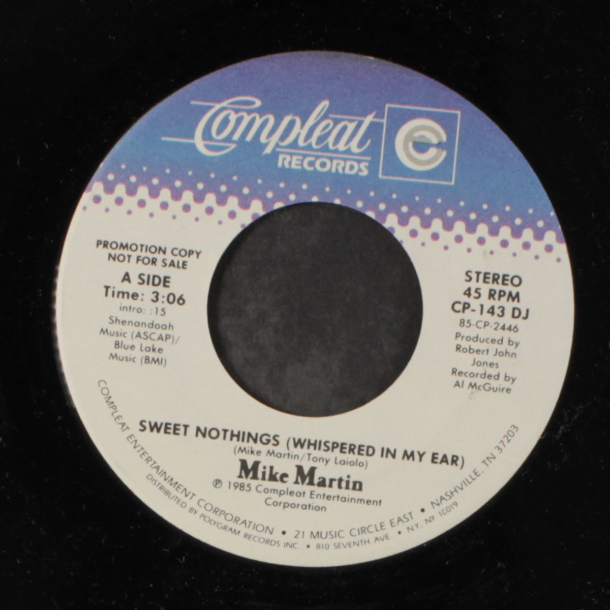 aweet nothings / same by MIKE MARTIN