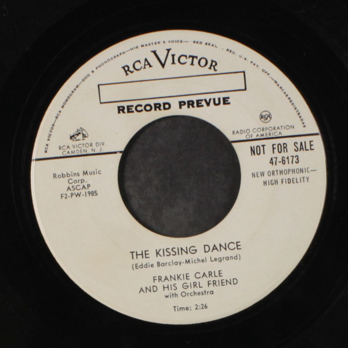 the kissing dance / theme from producers showcase by FRANKIE CARLE