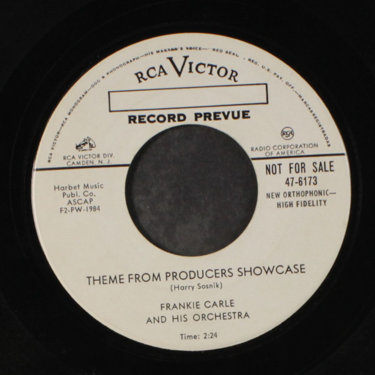 the kissing dance / theme from producers showcase by FRANKIE CARLE