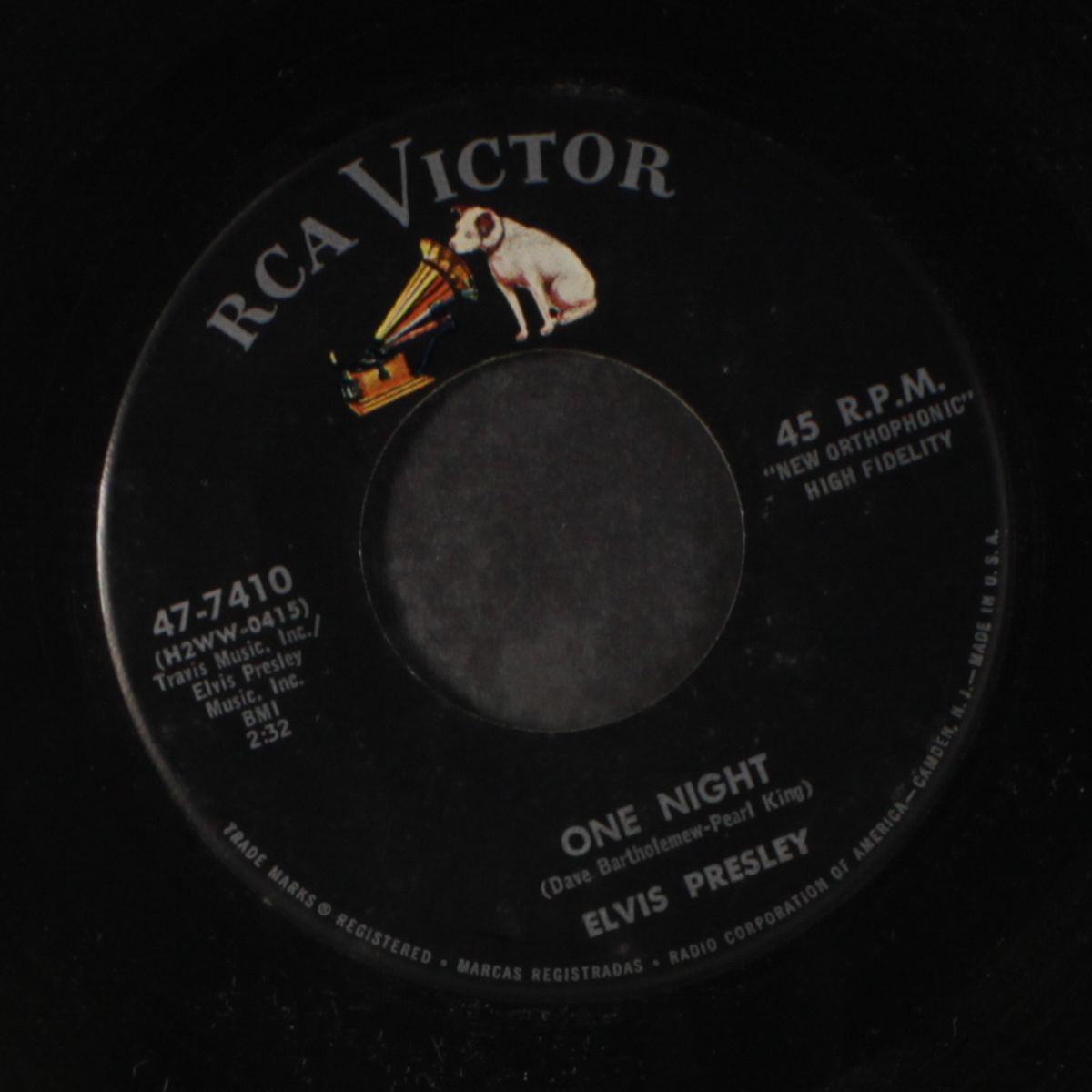 one night / i got stung by ELVIS PRESLEY